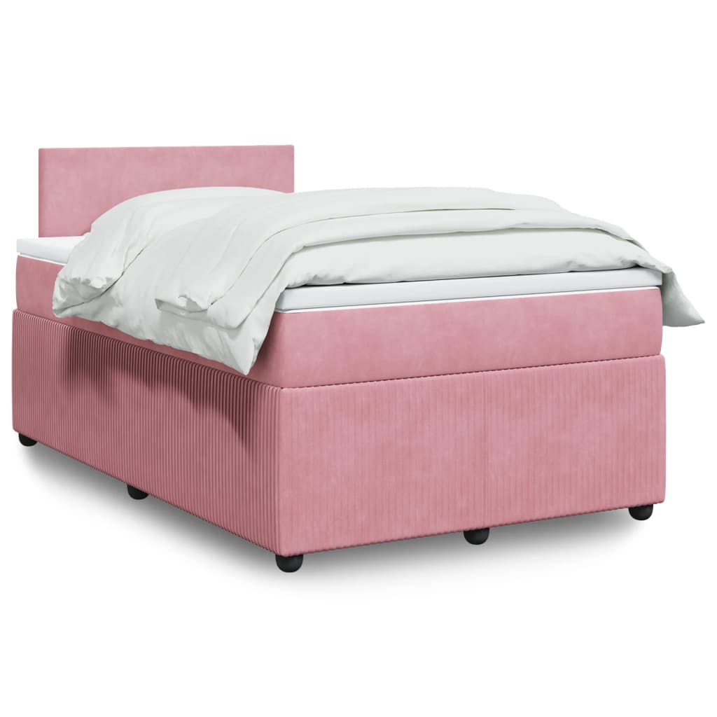 Boxspring Met Matras Fluweel