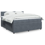 Boxspring Met Matras Fluweel