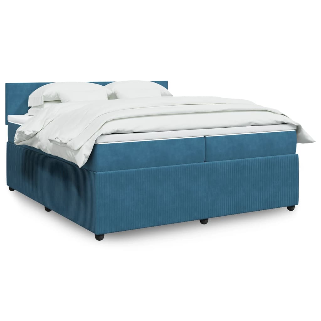 Boxspring Met Matras Fluweel