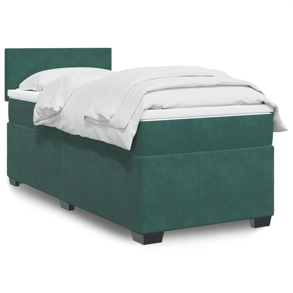 Boxspring Met Matras Fluweel