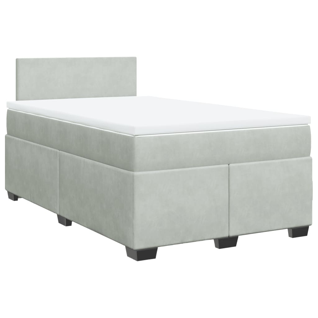 Boxspring Met Matras Fluweel