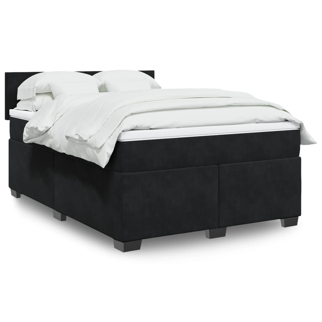 Boxspring Met Matras Fluweel