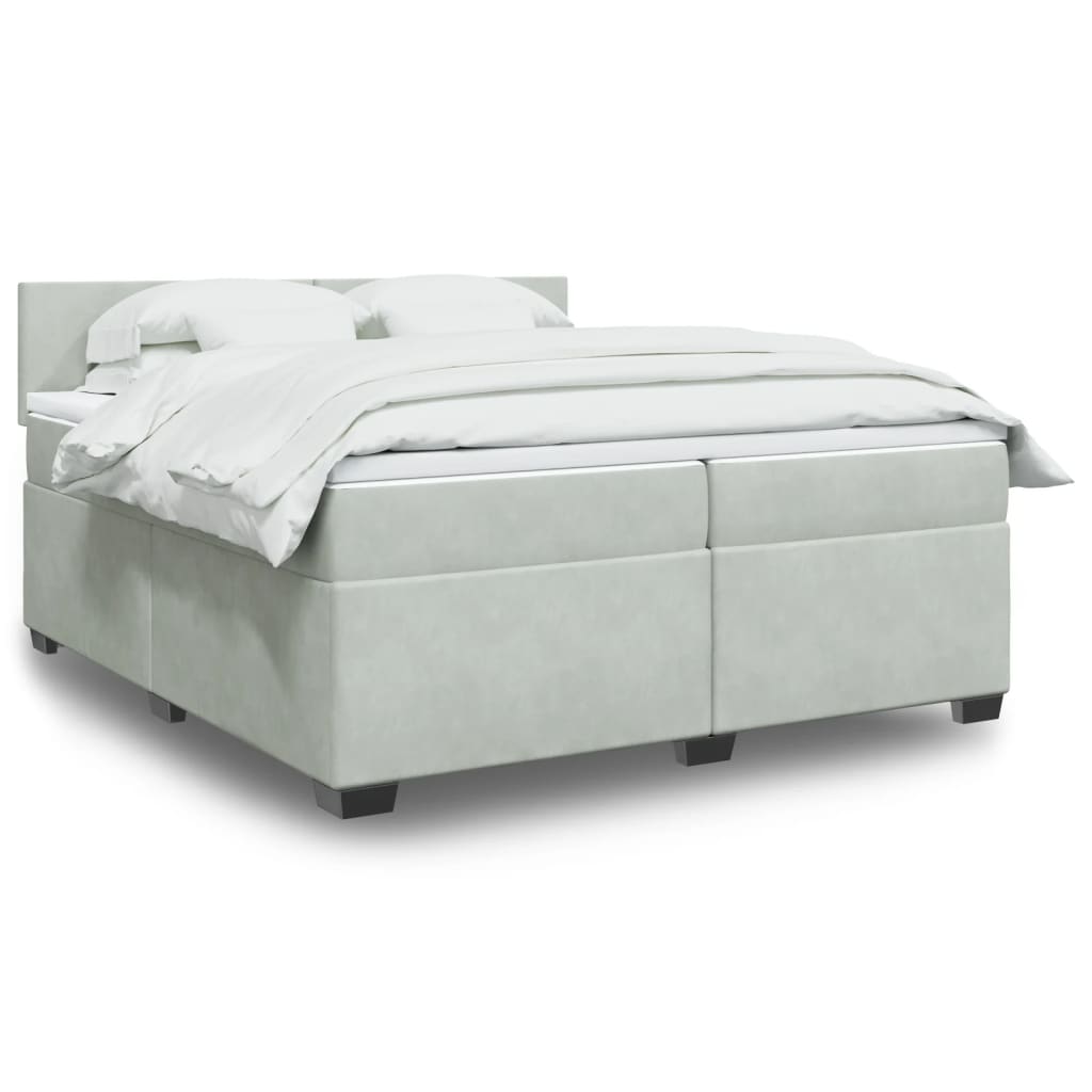 Boxspring Met Matras Fluweel