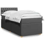 Boxspring Met Matras Stof Kleurig