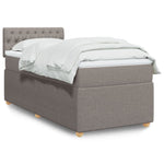 Boxspring Met Matras Stof Kleurig
