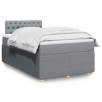 Boxspring Met Matras Stof Kleurig