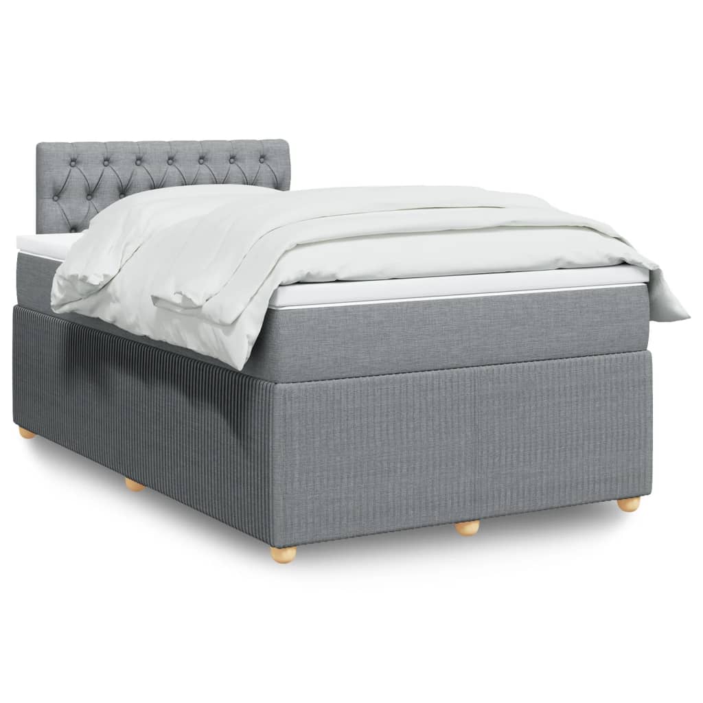 Boxspring Met Matras Stof Kleurig