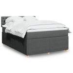 Boxspring Met Matras Stof Kleurig
