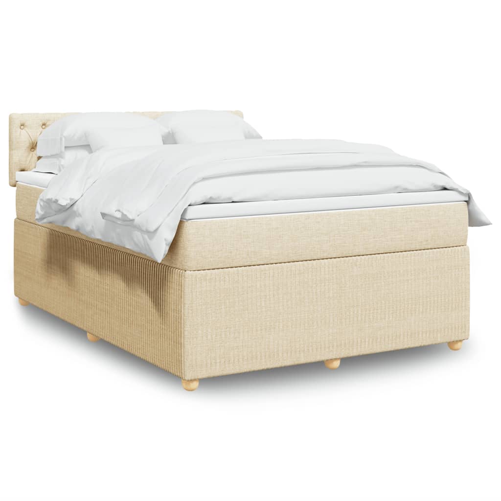 Boxspring Met Matras Stof Kleurig