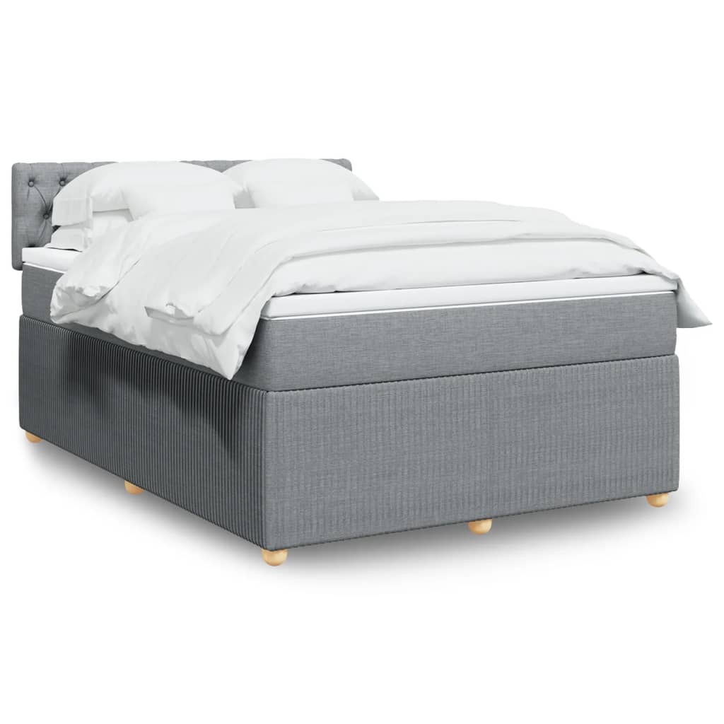 Boxspring Met Matras Stof Kleurig