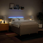 Boxspring Met Matras Stof Kleurig