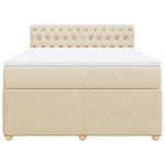 Boxspring Met Matras Stof Kleurig