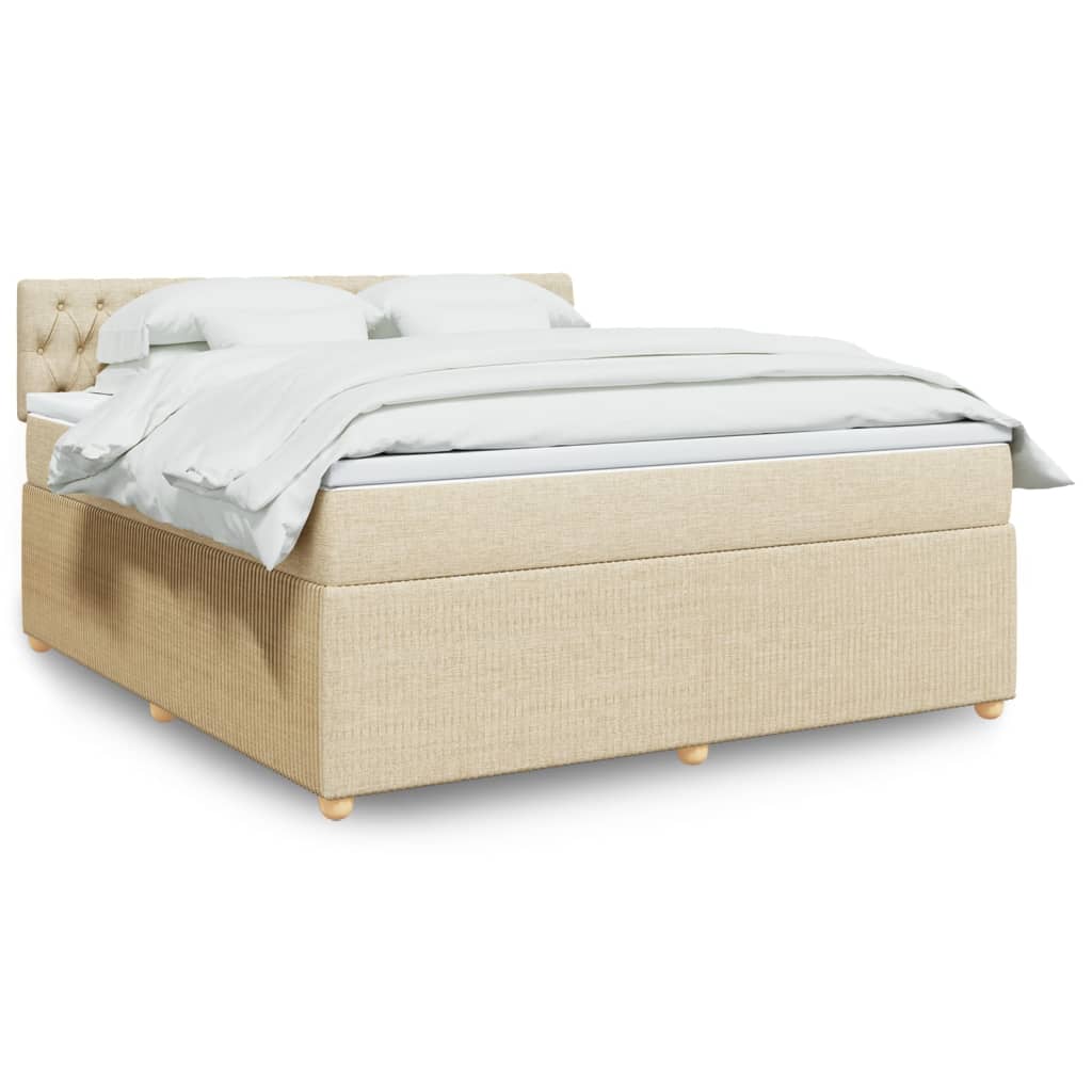 Boxspring Met Matras Stof Kleurig