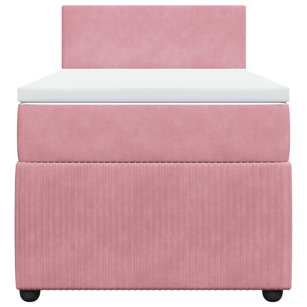 Boxspring Met Matras Fluweel