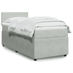 Boxspring Met Matras Fluweel