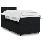 Boxspring Met Matras Fluweel