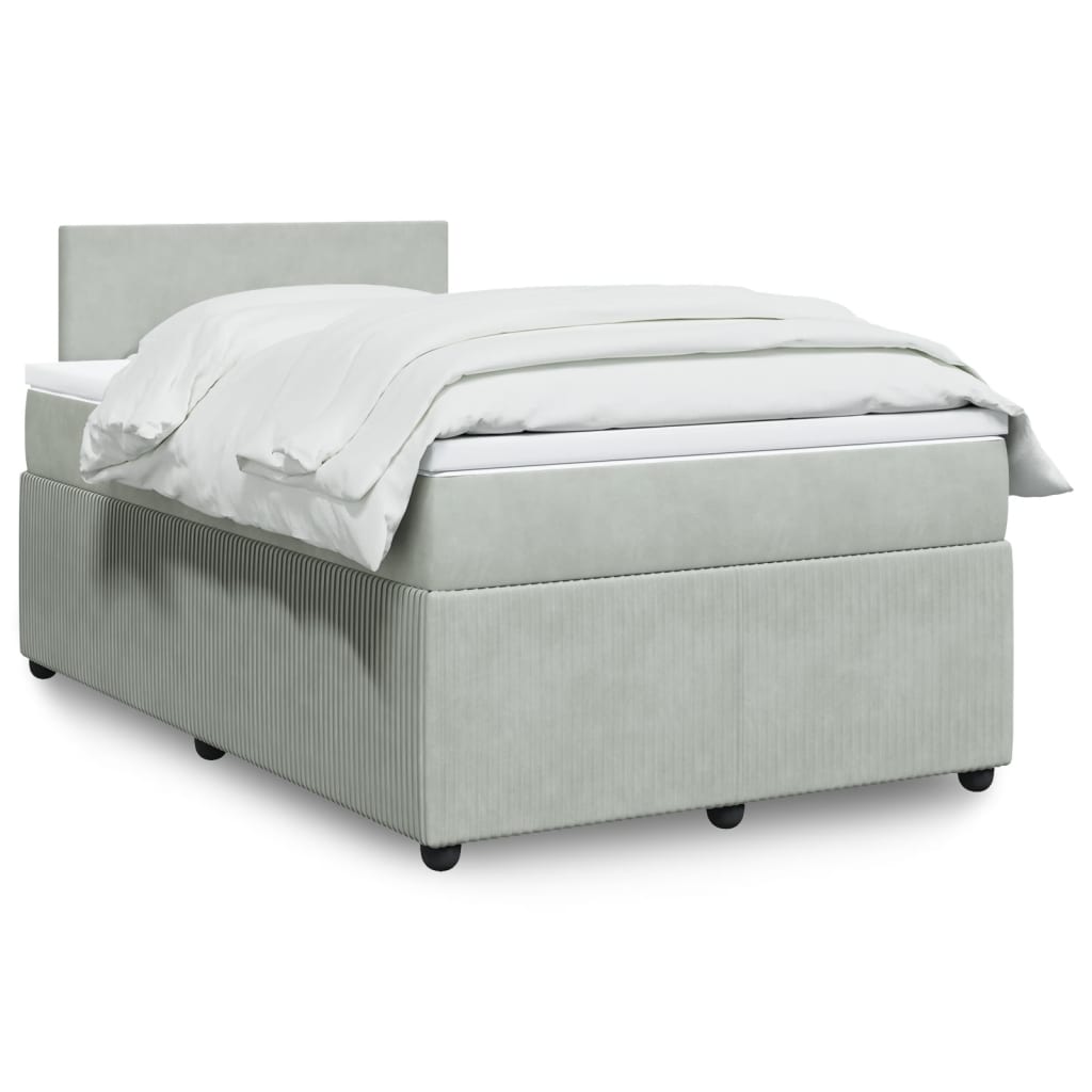 Boxspring Met Matras Fluweel