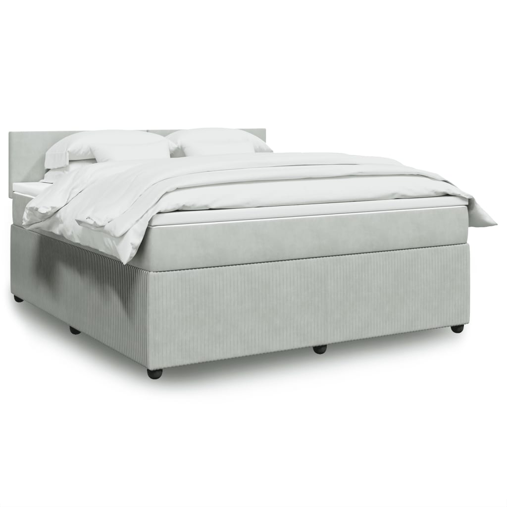 Boxspring Met Matras Fluweel