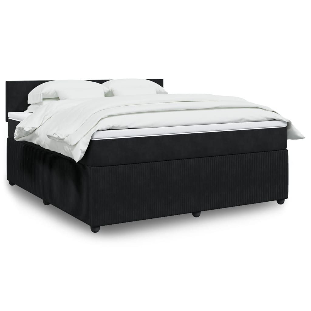 Boxspring Met Matras Fluweel