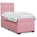 Boxspring Met Matras Fluweel