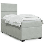 Boxspring Met Matras Fluweel