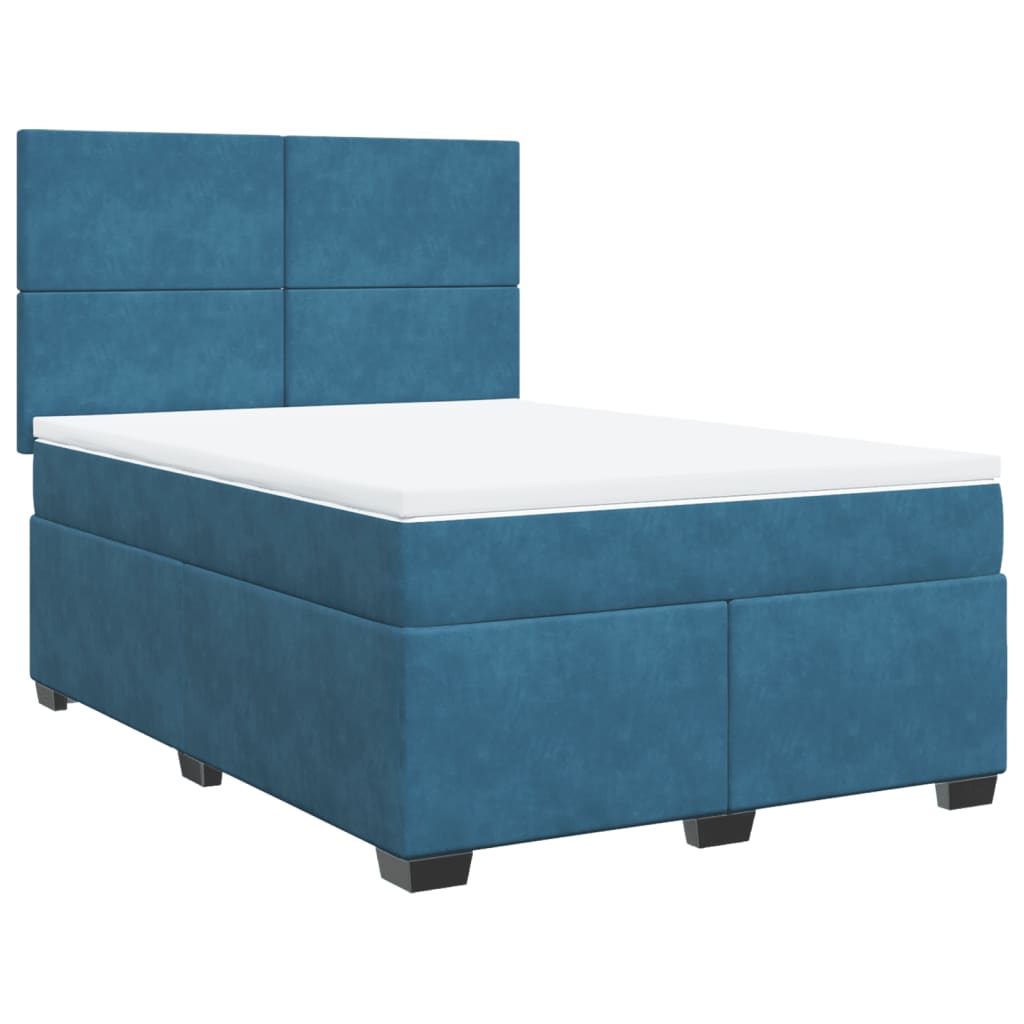 Boxspring Met Matras Fluweel