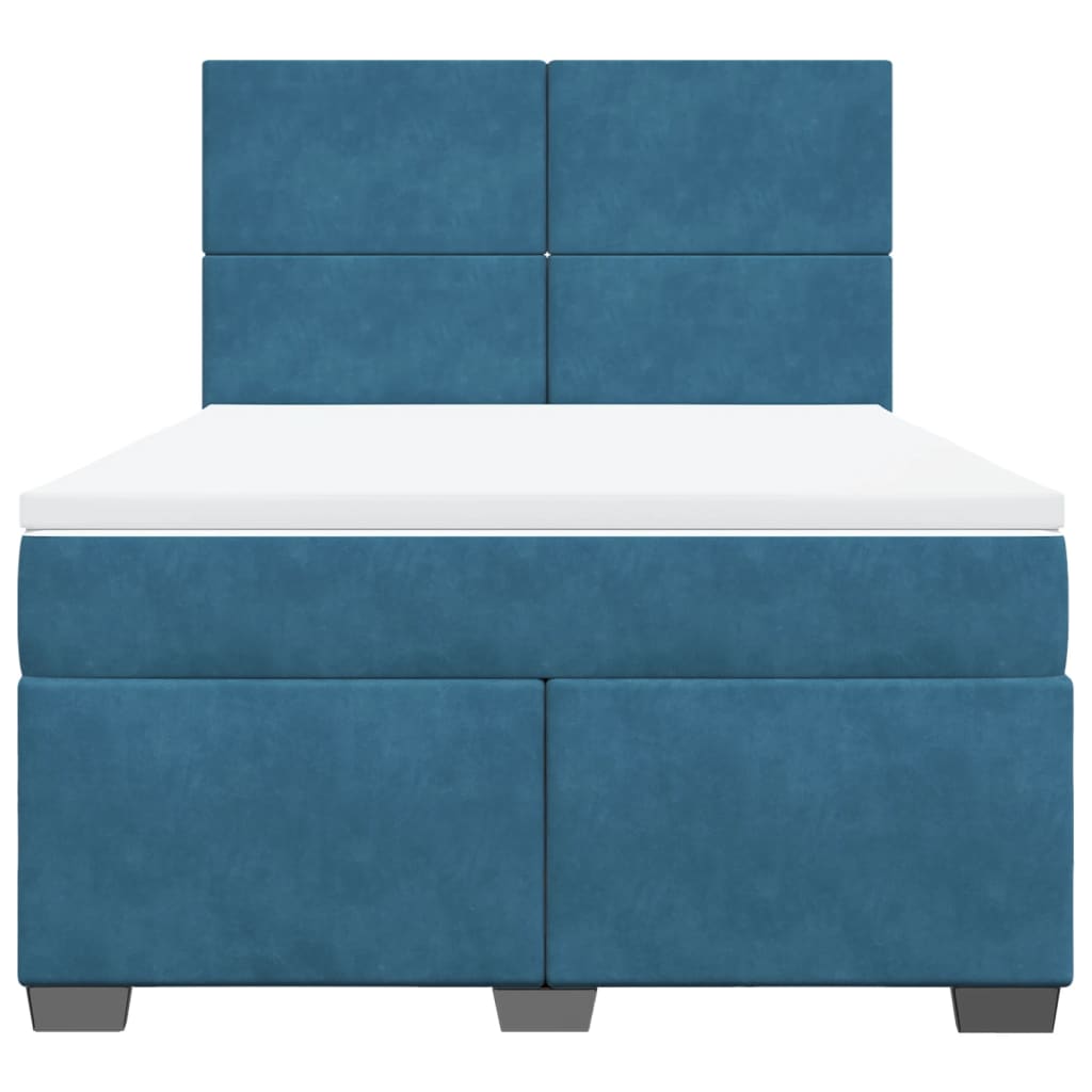 Boxspring Met Matras Fluweel
