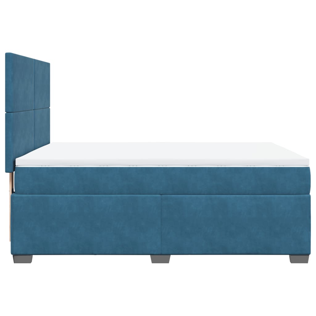 Boxspring Met Matras Fluweel