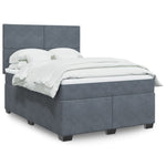 Boxspring Met Matras Fluweel
