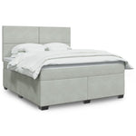 Boxspring Met Matras Fluweel