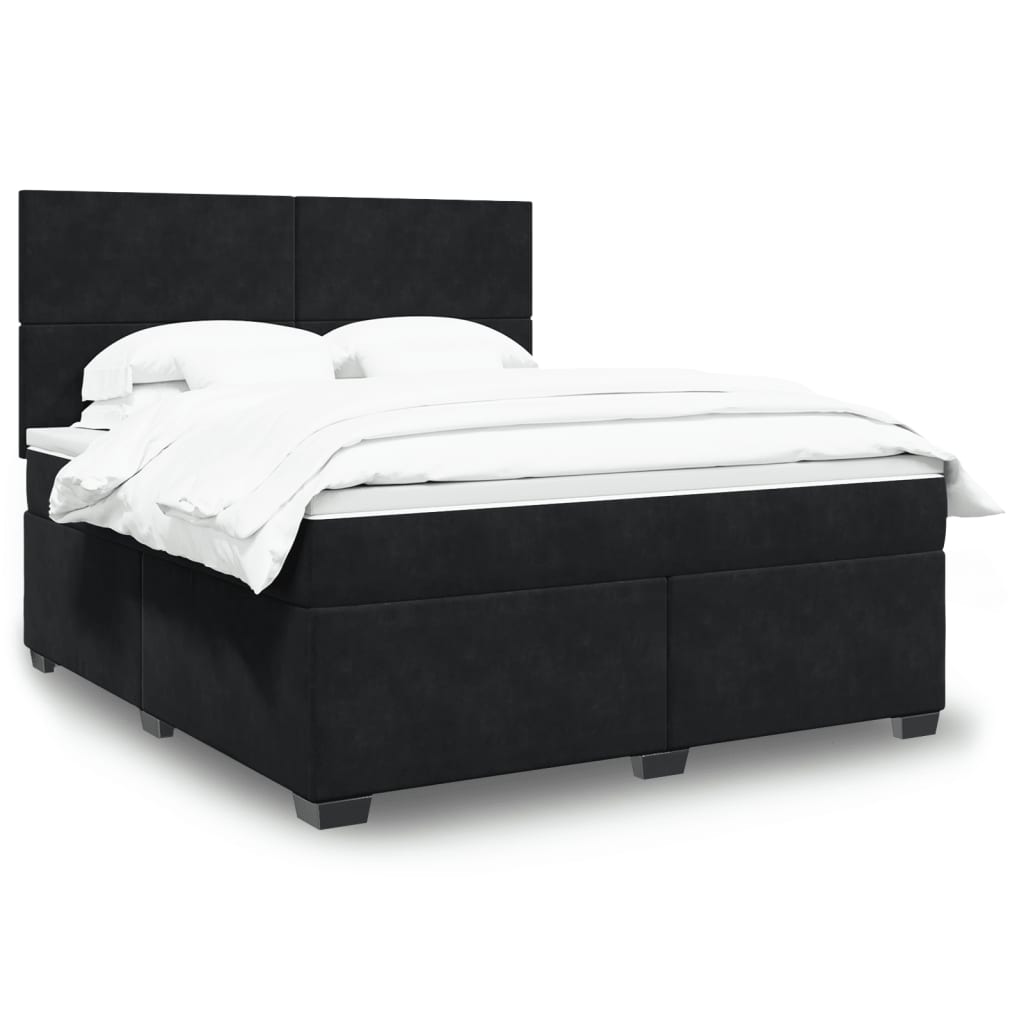 Boxspring Met Matras Fluweel