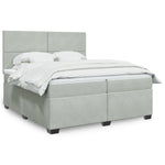 Boxspring Met Matras Fluweel