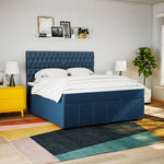 Boxspring Met Matras Stof