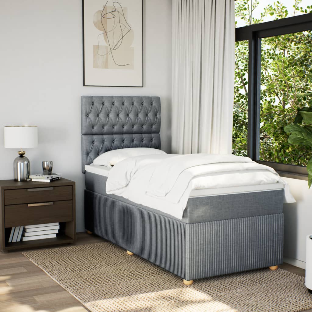 Boxspring Met Matras Stof