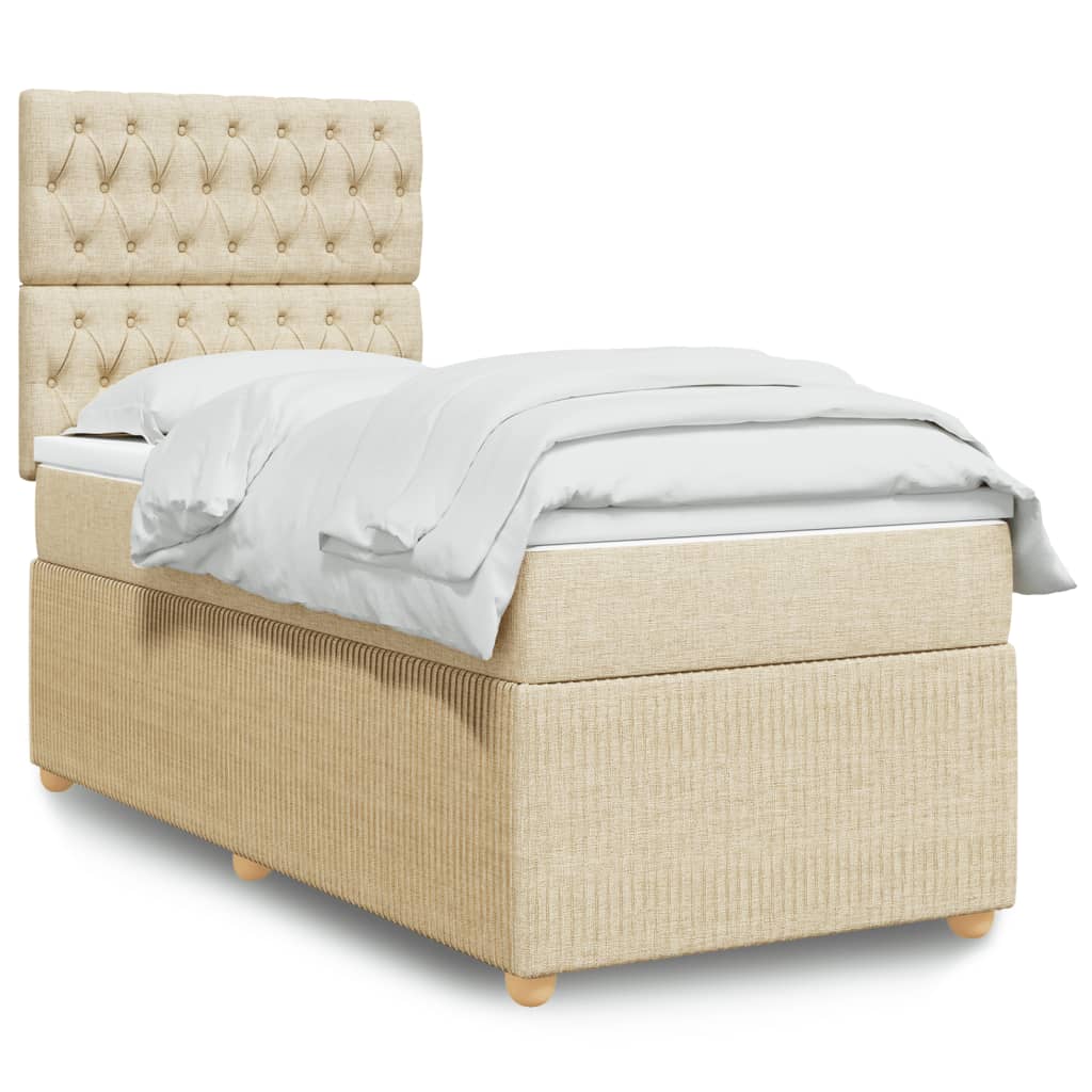 Boxspring Met Matras Stof Kleurig
