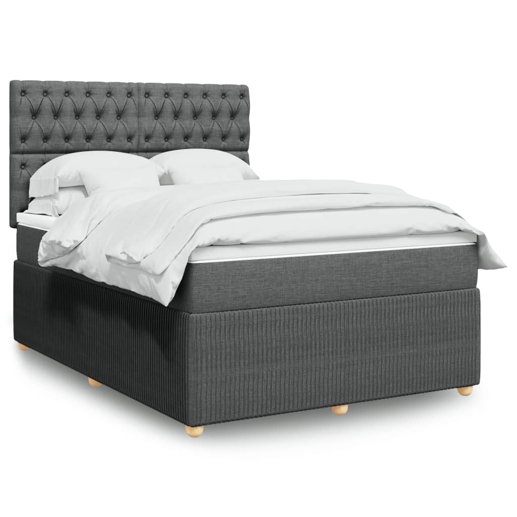 Boxspring Met Matras Stof Kleurig