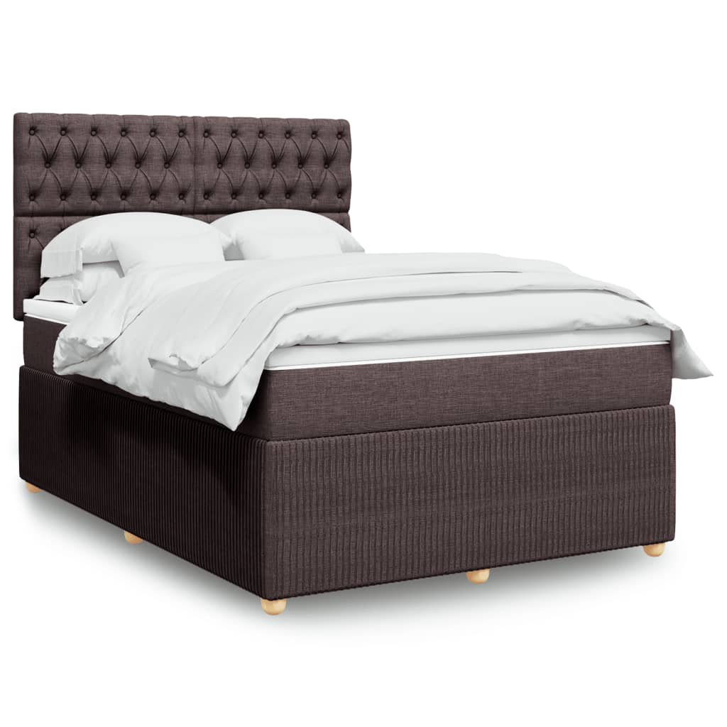 Boxspring Met Matras Stof Kleurig