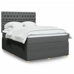 Boxspring Met Matras Stof Kleurig