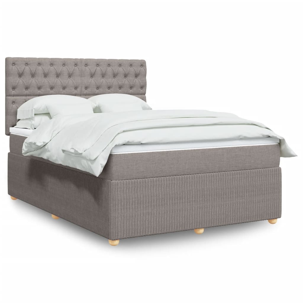 Boxspring Met Matras Stof Kleurig