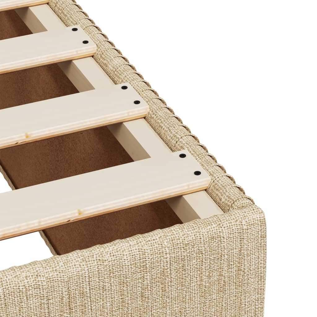 Boxspring Met Matras Stof Kleurig