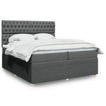 Boxspring Met Matras Stof Kleurig