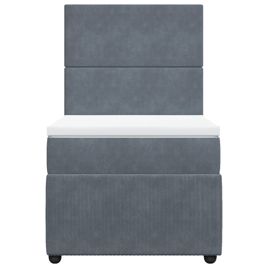 Boxspring Met Matras Fluweel