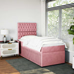 Boxspring Met Matras Fluweel
