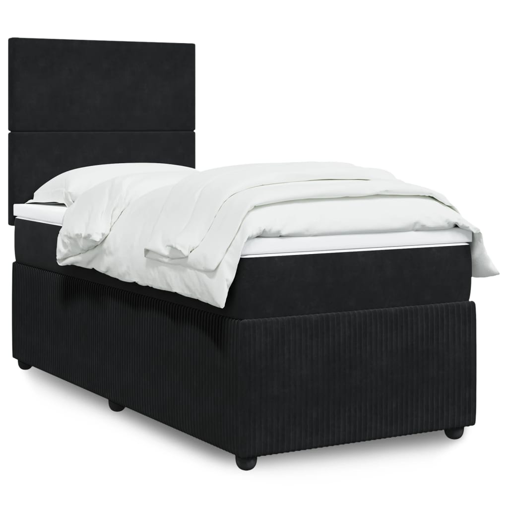 Boxspring Met Matras Fluweel
