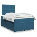 Boxspring Met Matras Fluweel