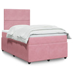 Boxspring Met Matras Fluweel