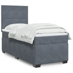 Boxspring Met Matras Fluweel