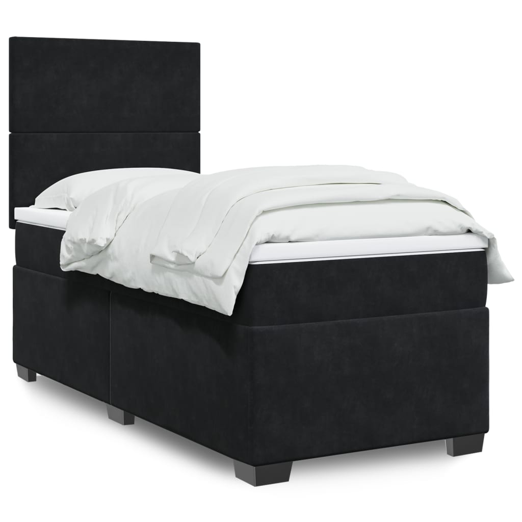 Boxspring Met Matras Fluweel