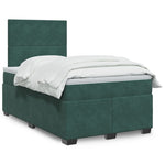 Boxspring Met Matras Fluweel
