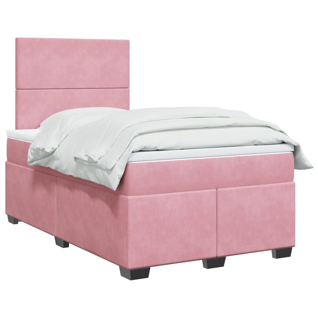 Boxspring Met Matras Fluweel